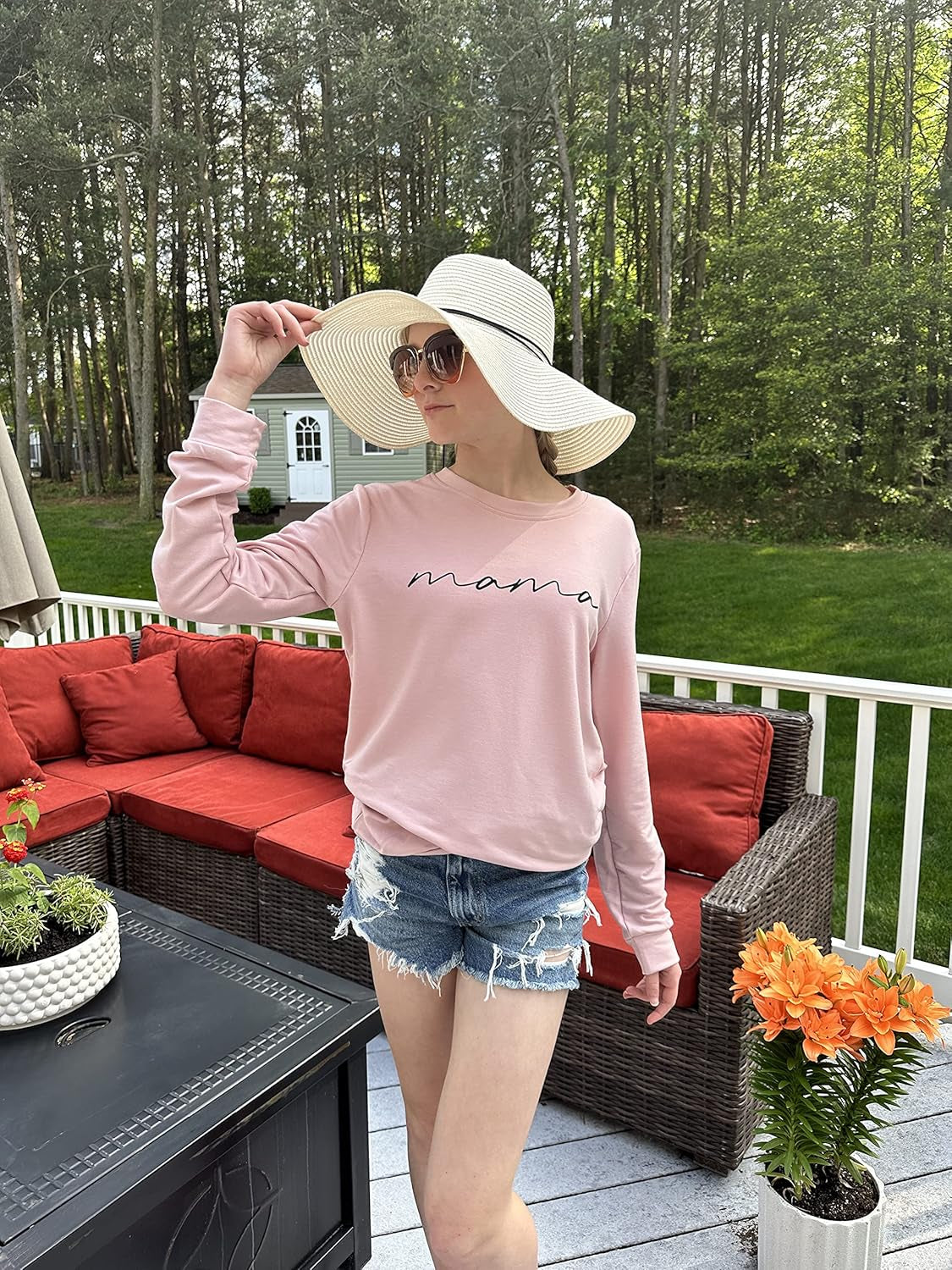 Sweatshirt for windy days